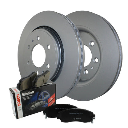 Front Brake Kit 350mm Rotors & Bosch Ceramic Pads for Expedition F-150 (1997–2023)