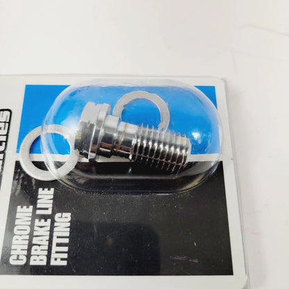 Chrome Steel Banjo Bolt 10mm x 1.50mm for Harley