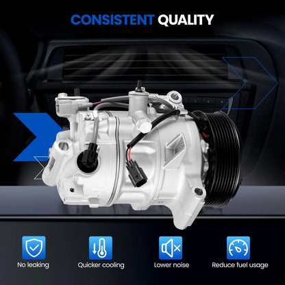 A/C Compressor for Infiniti Q50 Q60 (2014–2021) 3.0L 3.7L V6 926004GB0A