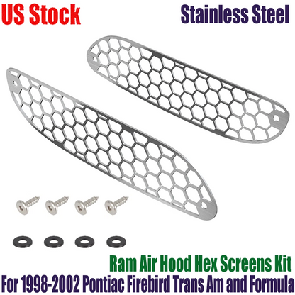 Factory Plastic Screens Replacement Kit for Pontiac Firebird Trans Am WS6 (1998–2002)