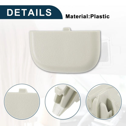 Set of 1 Makeup Mirror Cover Sun Visor Cap Clip for Ford Edge (2015–2023)