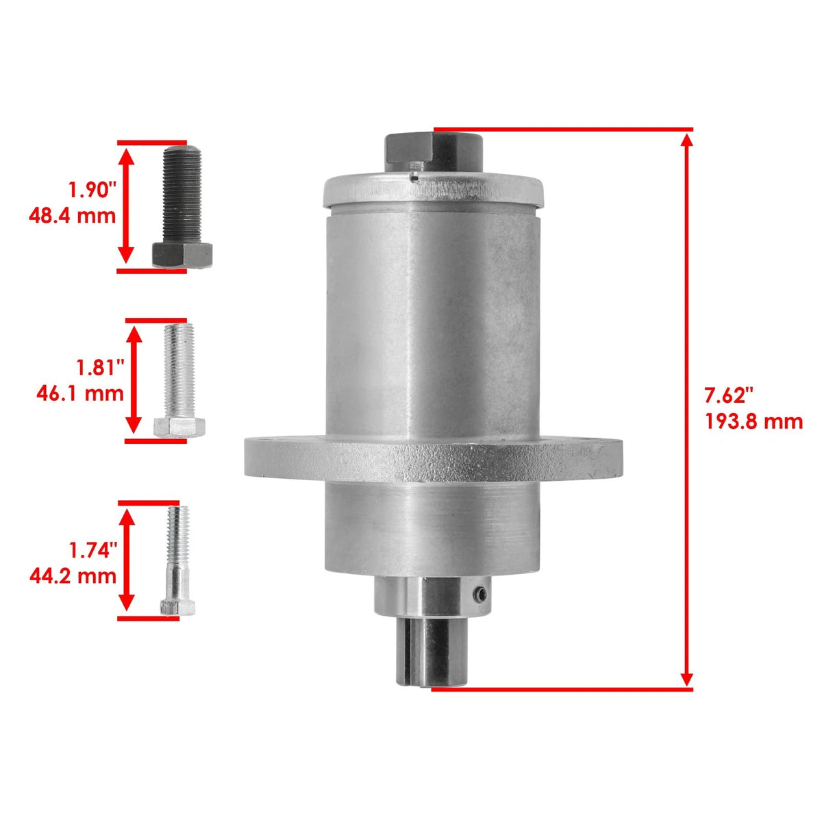 50" Deck Spindle & Pulley for Bad Boy ZT (2007–2012) SD211+PY238 - HD