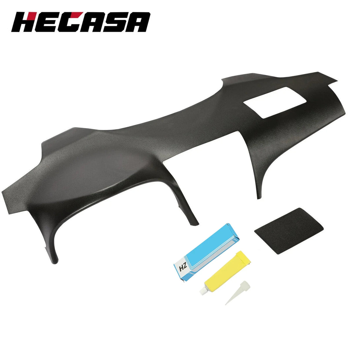 Dash Cover Overlay Pad for Toyota Camry (2007–2011) - Black ABS