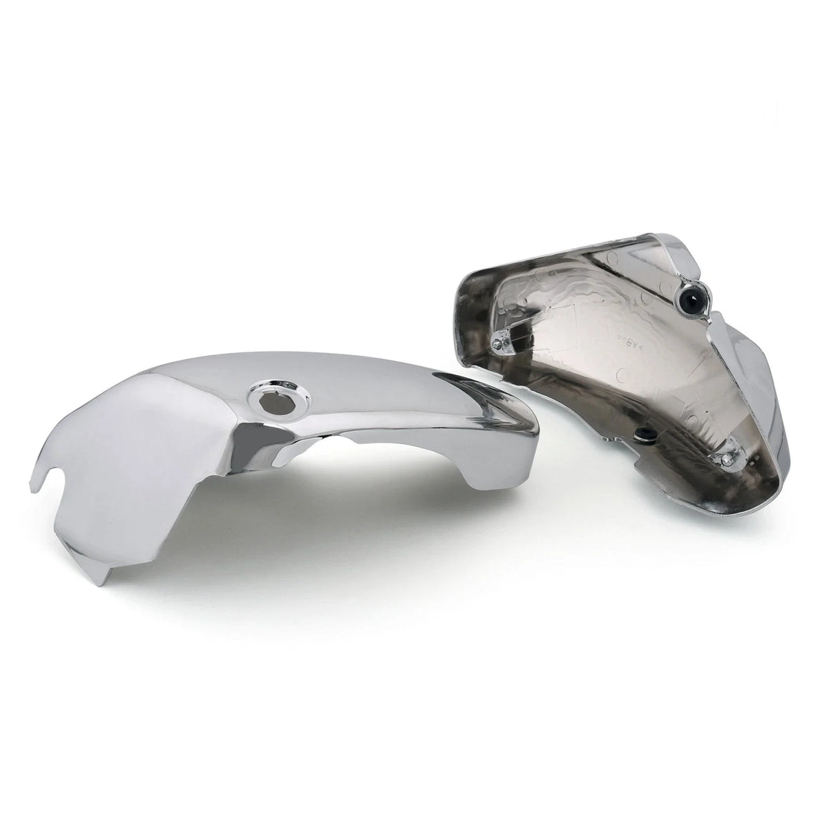 Chrome Battery Side Covers for Suzuki C50 VL800 Volusia (2001–2009) Pair