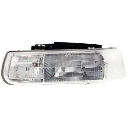 Headlight Pair for Chevy Silverado (1999–2002) PLX-M0-20-5500-00-CL360A55, GM2502187, GM2503187