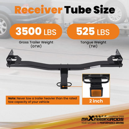 2" Trailer Hitch Receiver for Hyundai Tucson Kia Sportage (2022–2026) QIB1UZ