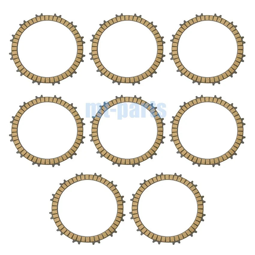 8pcs Clutch Friction Plates for KTM 450 EXC (2012–2016), 450 EXC-F (2017–2025), 450 SMR (2004–2006)