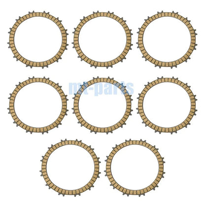 8pcs Clutch Friction Plates for KTM 450 EXC (2012–2016), 450 EXC-F (2017–2025), 450 SMR (2004–2006)