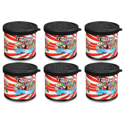 Set of 6 JDM Squash Long Last Air Fresheners for (80g)
