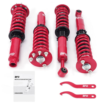 Coilovers Lowering Suspension Kit for Honda Accord (1998–2002) Acura CL (2001–2003)