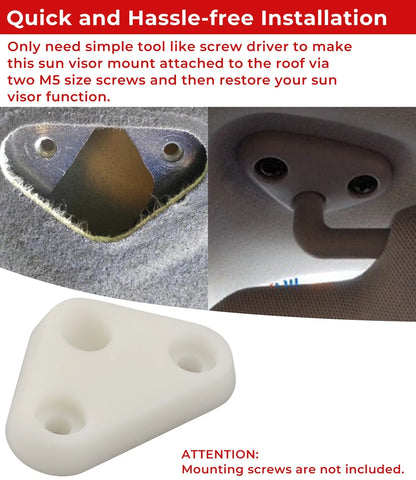 Driver Left Side Sun Visor Clip for Subaru Forester (2013–2019)