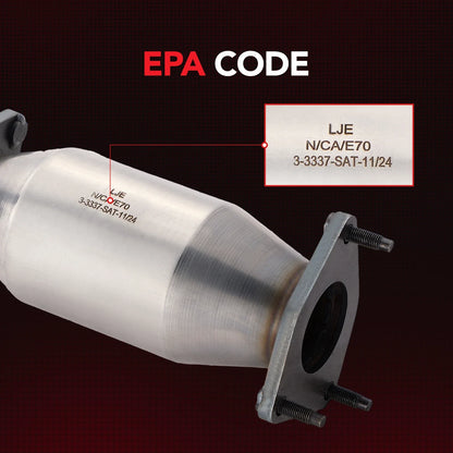Catalytic Converter for Honda Accord 2008–2012 & Acura TSX 2009–2014 2.4L