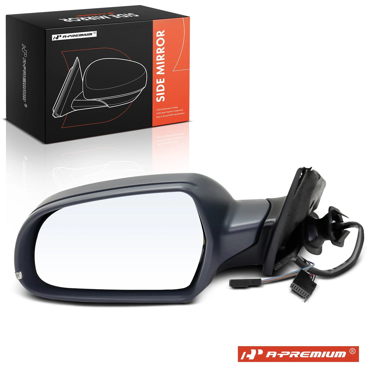 Driver Power Adjust Mirror for Audi A4 S4 (2010–2011) 8K1857409AJ01C, 8K0949101D, 8F0857527BGRU, AU1320116