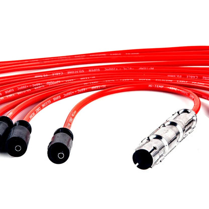 12PCS Red Spark Plug Wires for Mercedes Benz C-Class ML SLK (2001–2008) 1121500218