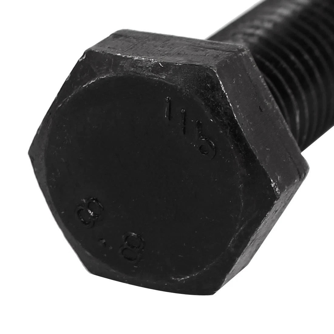 Set of 5 M10x75mm Grade 8.8 Fully Thread External Hex Cap Bolts