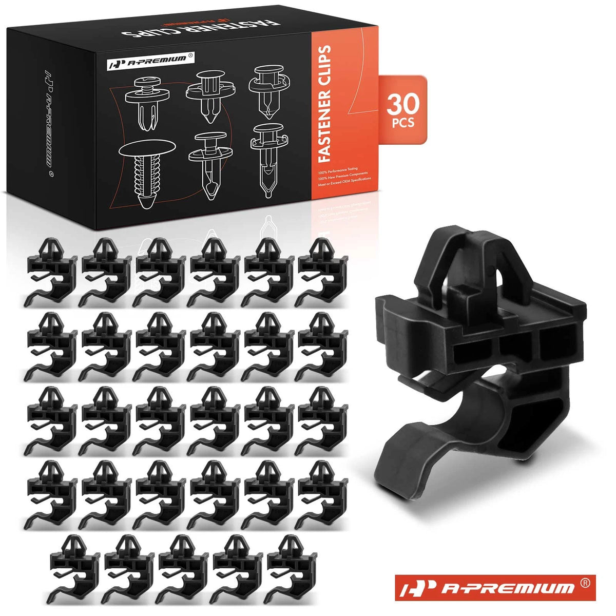 30Pcs Hood Support Prop Rod Retainer Clips for Hyundai (811742L000, 22506)