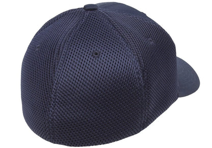 Flexfit Airmesh Fitted Trucker Hat for Unisex (Small-Medium) - Navy