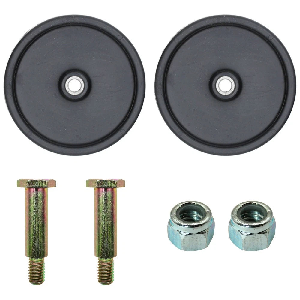 Deck Wheels with Hardware for MTD (Replaces 734-3000)