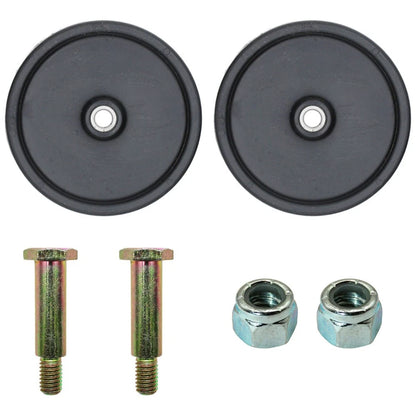 Deck Wheels with Hardware for MTD (Replaces 734-3000)