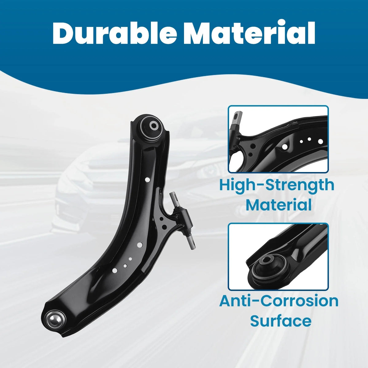 Front Lower Suspension Control Arms Ball Joints for Nissan Rogue Sport (2014–2020)