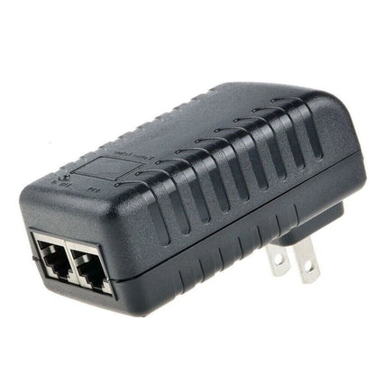 4X POE Injector 24V 1A Wall Plug Ethernet Adapter for IP Phone Camera