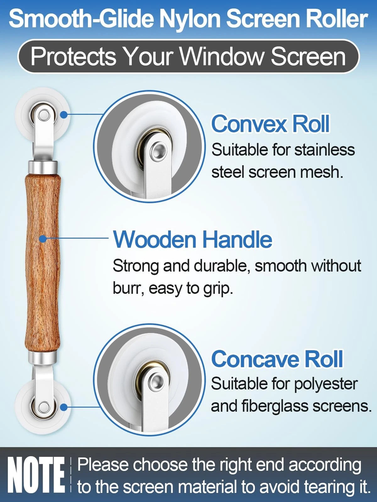 Screen Repair Kit for Door Window Replacement (0.14in x 32.8ft)