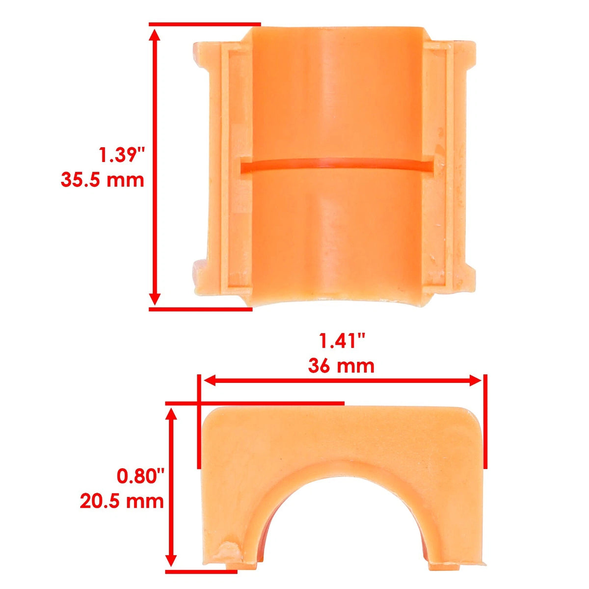 Steering Post Upper & Lower Bushings for Polaris Scrambler 500 (1997–2000) YI8460ZC104RO