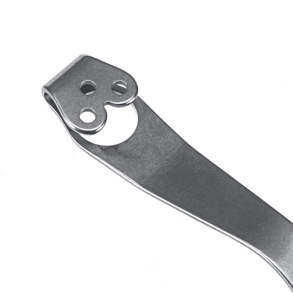 Deep Carry Pocket Clip for Spyderco PM2 Smock Delica (No Year Range)
