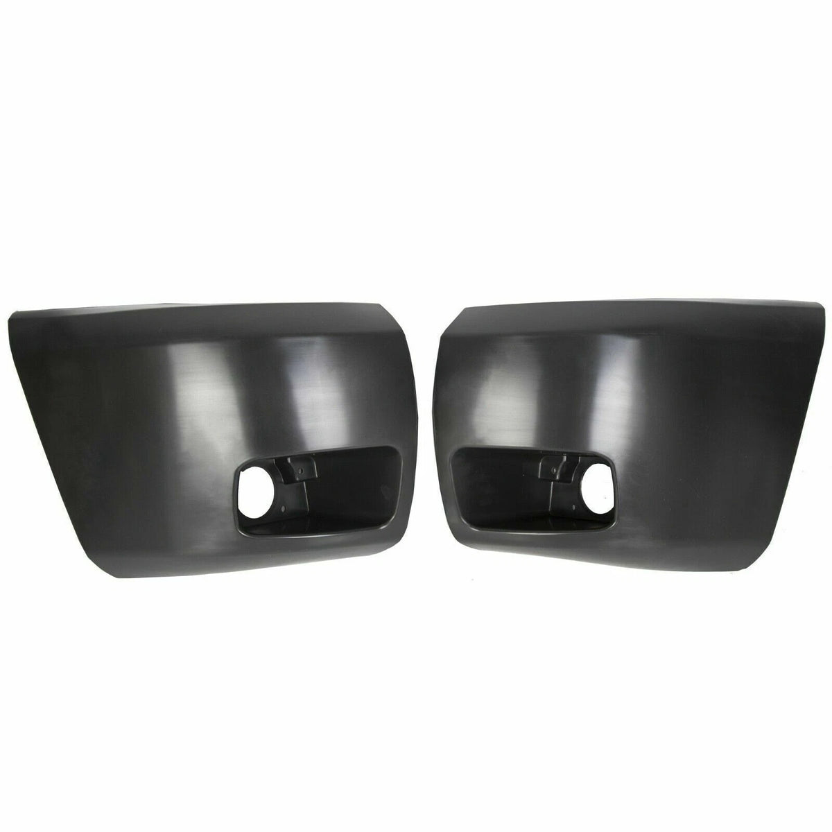 Bumper End Extension for Chevy Silverado 1500 (2007–2013) - LH & RH, Fog Light Hole, BACP000000122, 15891682, GM1005147, 15891681, GM1004147
