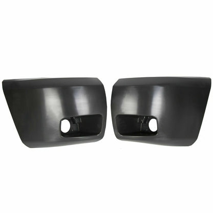 Bumper End Extension for Chevy Silverado 1500 (2007–2013) - LH & RH, Fog Light Hole, BACP000000122, 15891682, GM1005147, 15891681, GM1004147