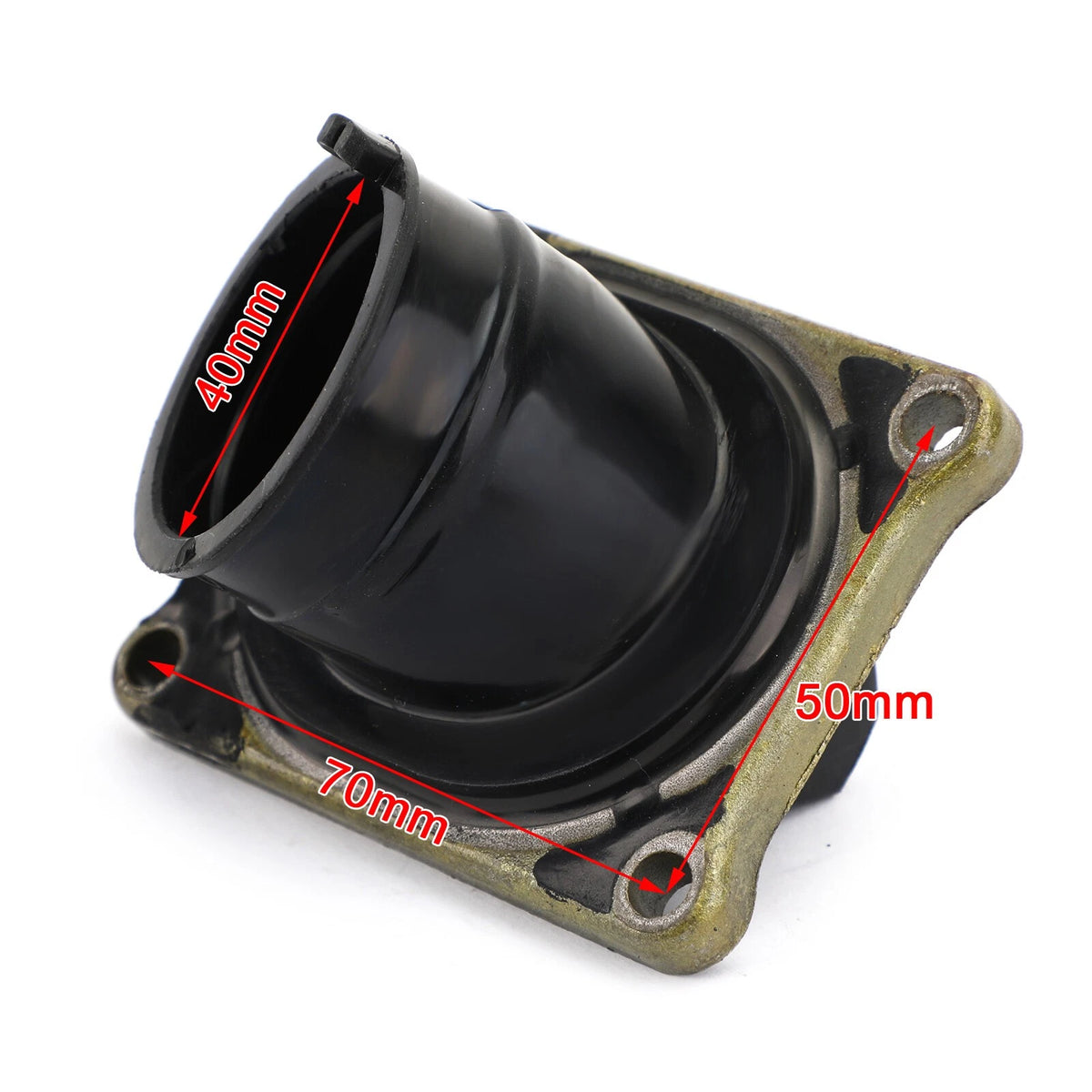 Carburetor Intake Boots for Honda CBR125R (1990–1995) 16221-KZ4-860, 16221-KZ4-700