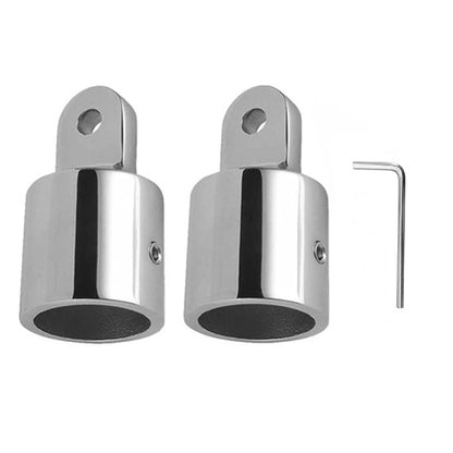 Set of 4 Stainless Steel Boat Eye End Caps
