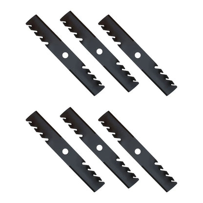 6X Toothed Mulching Blade for Exmark (Fits 103-6381)