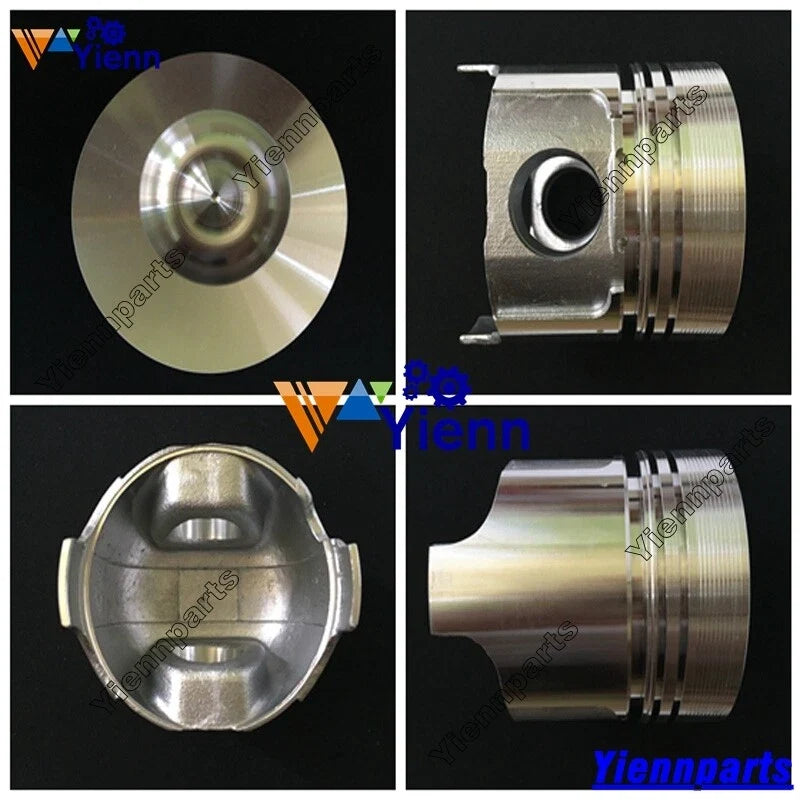 Piston Kit W/ Ring for Yanmar US250 US300 Tractor (3TN82 3TN82E 3TN82TE)