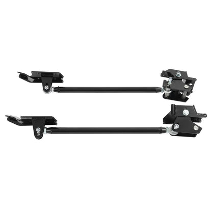 Set of 2 Leaf Spring Traction Tie Bars for Chevy F-Body Pontiac Firebird Camaro (1970–1981)