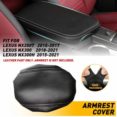 Center Console Lid Armrest Cover for Lexus NX200t NX300 NX300h (2015–2021)