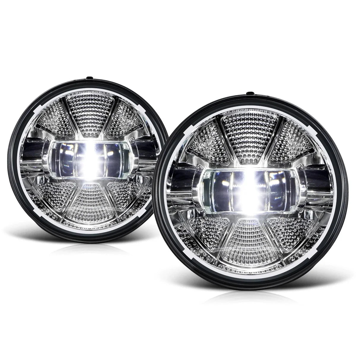 Full LED Projector Fog Lights for GMC Sierra 1500-3500 HD (2007–2014)