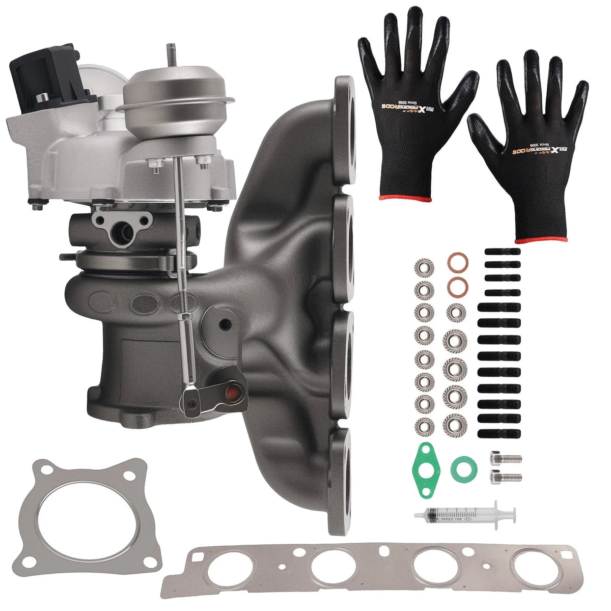 Turbocharger for Audi A4 Quattro A6 2.0T (BWE BGB 2002–2008) 53039880087 06D145701D