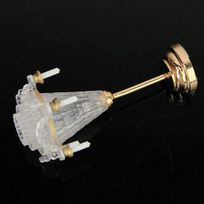 LED Mini Ceiling Table Lamp for Dollhouse (1:12 Scale)