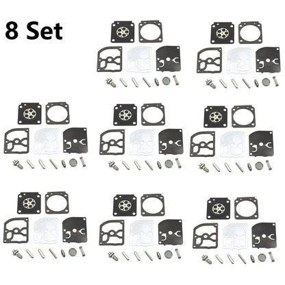 8x Carburetor Repair Kit for Zama RB-130 Husqvarna 570 575XP 576XP (–)