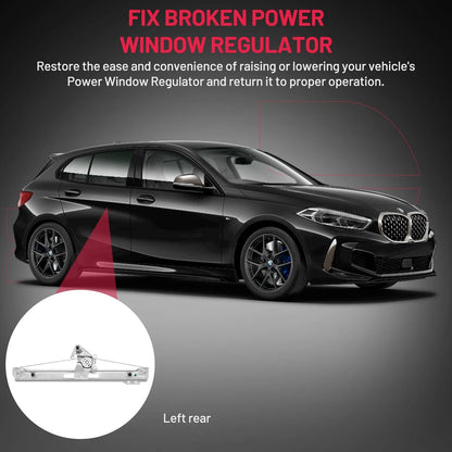 Window Regulator Rear LH for BMW E46 320i 325i 325xi (2001–2005)