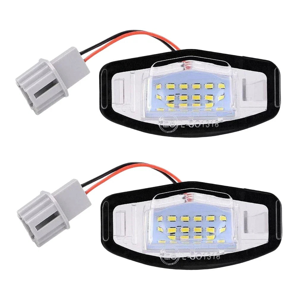 2X LED License Plate Light for Honda Civic Accord Acura TL TSX MDX