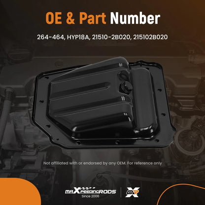 Engine Oil Pan for Hyundai Accent Veloster Kia Rio Soul 1.6L (2010–2017)