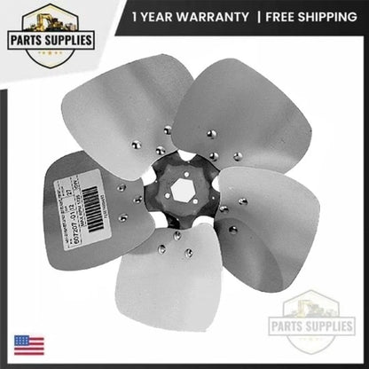 16" Heavy Duty Condenser Fan Blade 33° Pitch CCW for Air Circulator