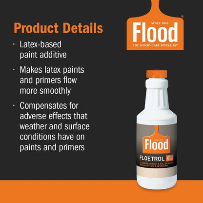 Flood Floetrol Clear Latex Paint Additive 1 qt (Pack of 1)