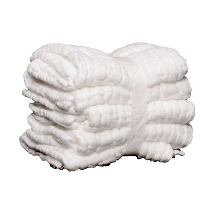 5X Vinyl Record Drying Cloths for Spin-Clean (Washable, White)