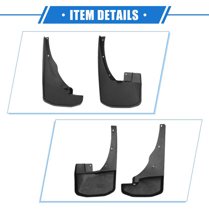 Mud Flaps Kit for Nissan Frontier (2005–2023) - Front Rear Splash Guards