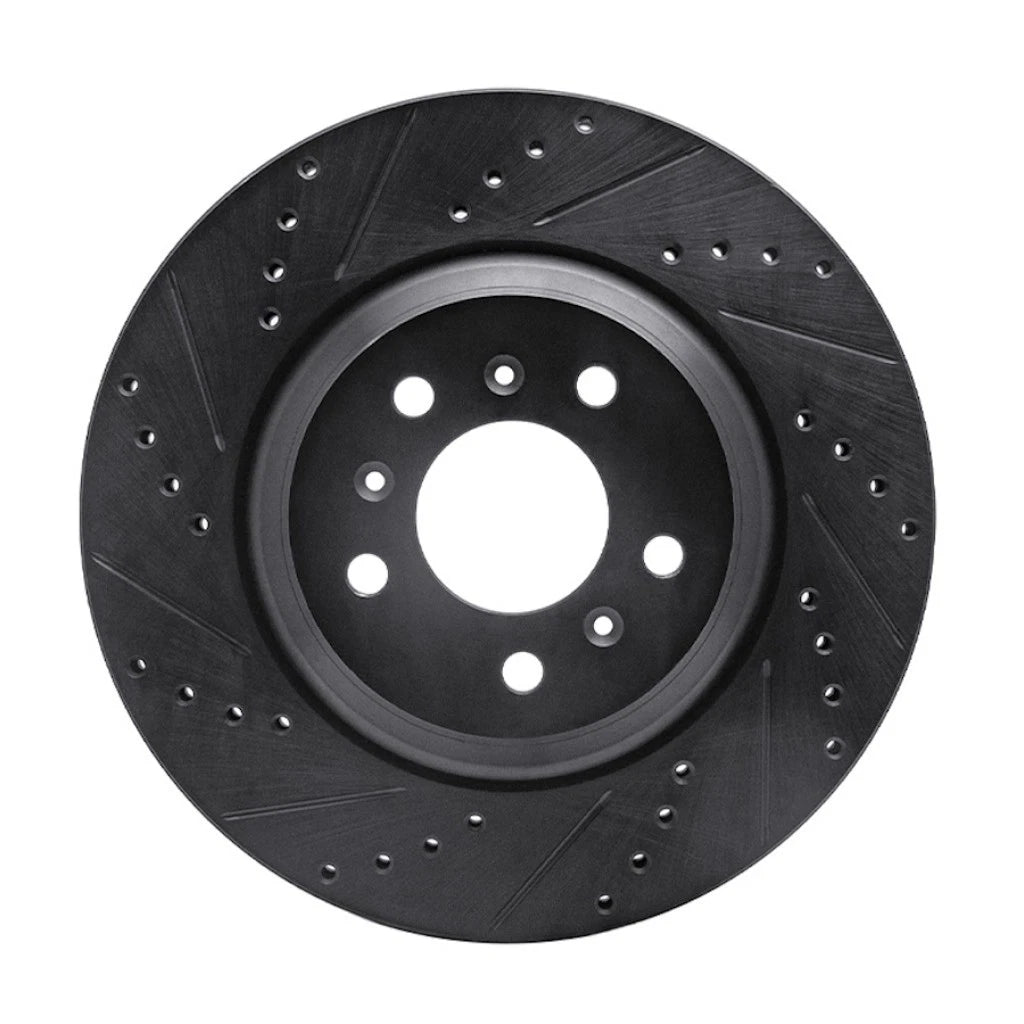 Set of 2 Drilled and Slotted Rotors for Buick Allure/LaCrosse (2008–2009) ALX-PAU-DF-8002-46000-CLA2
