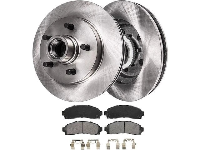 Front Brake Pad and Rotor Kit for Mazda B4000 (2003–2004) BM527XB