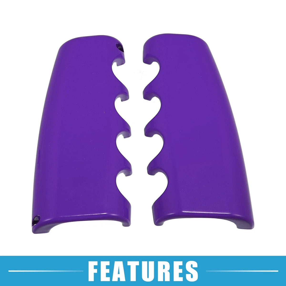 Handbrake Cover Grips Protector for Ford Mustang (2015–2021) Purple